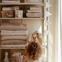 Little Dutch Wiegdeken - Beige - Essentials