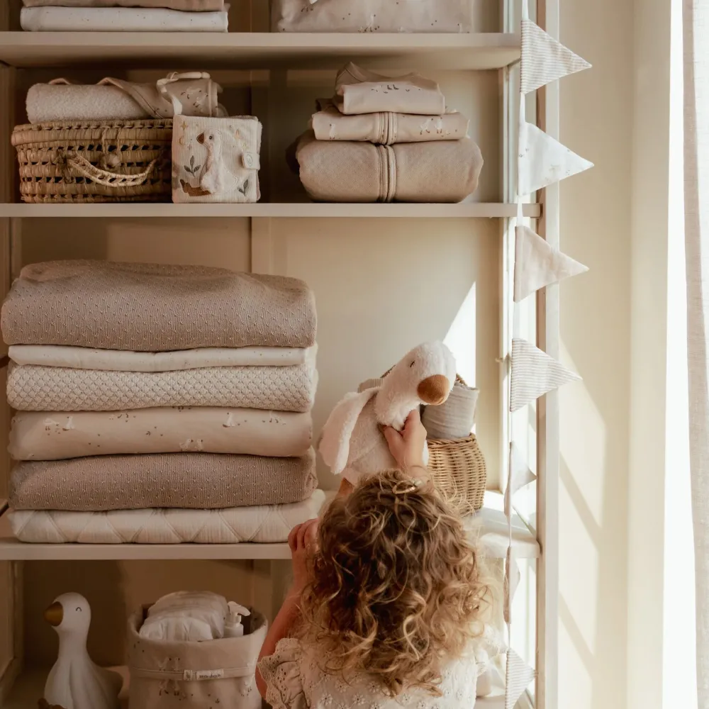 Little Dutch Wiegdeken - Beige - Essentials