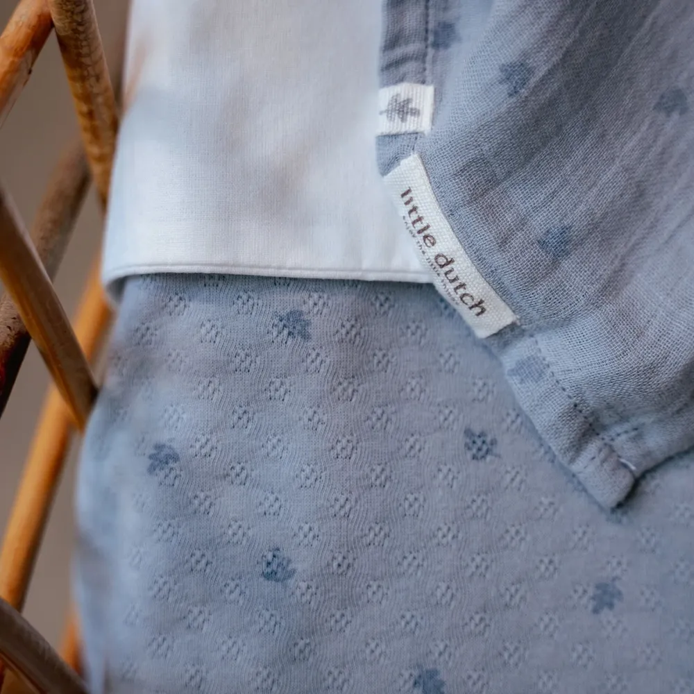 Little Dutch Wiegdeken - Blauw - Essentials