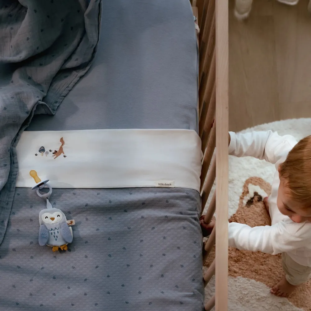 Little Dutch Wiegdeken - Blauw - Essentials
