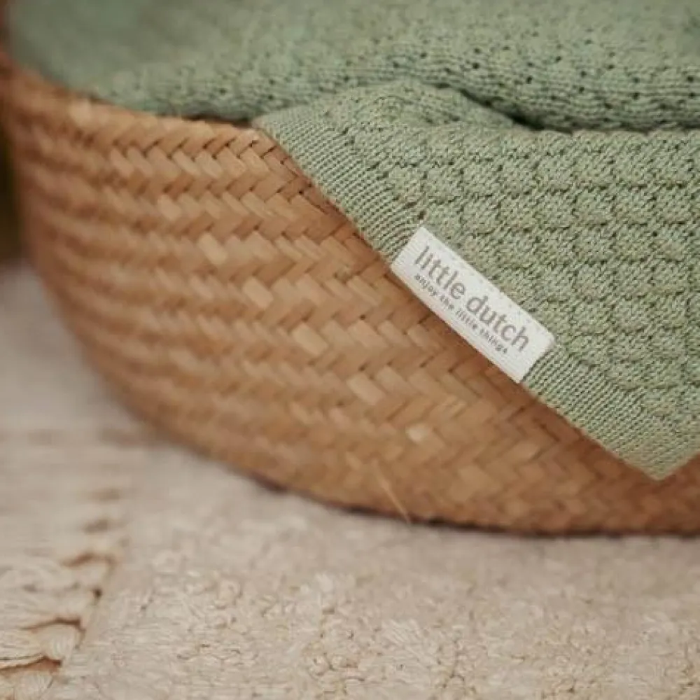 Little Dutch Wiegdeken - Groen - Essentials