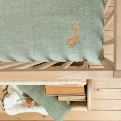 Little Dutch Wiegdeken - Groen - Forest Friends