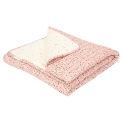 Little Dutch Wiegdeken - Roze - Fairy Garden - Fairy Floral