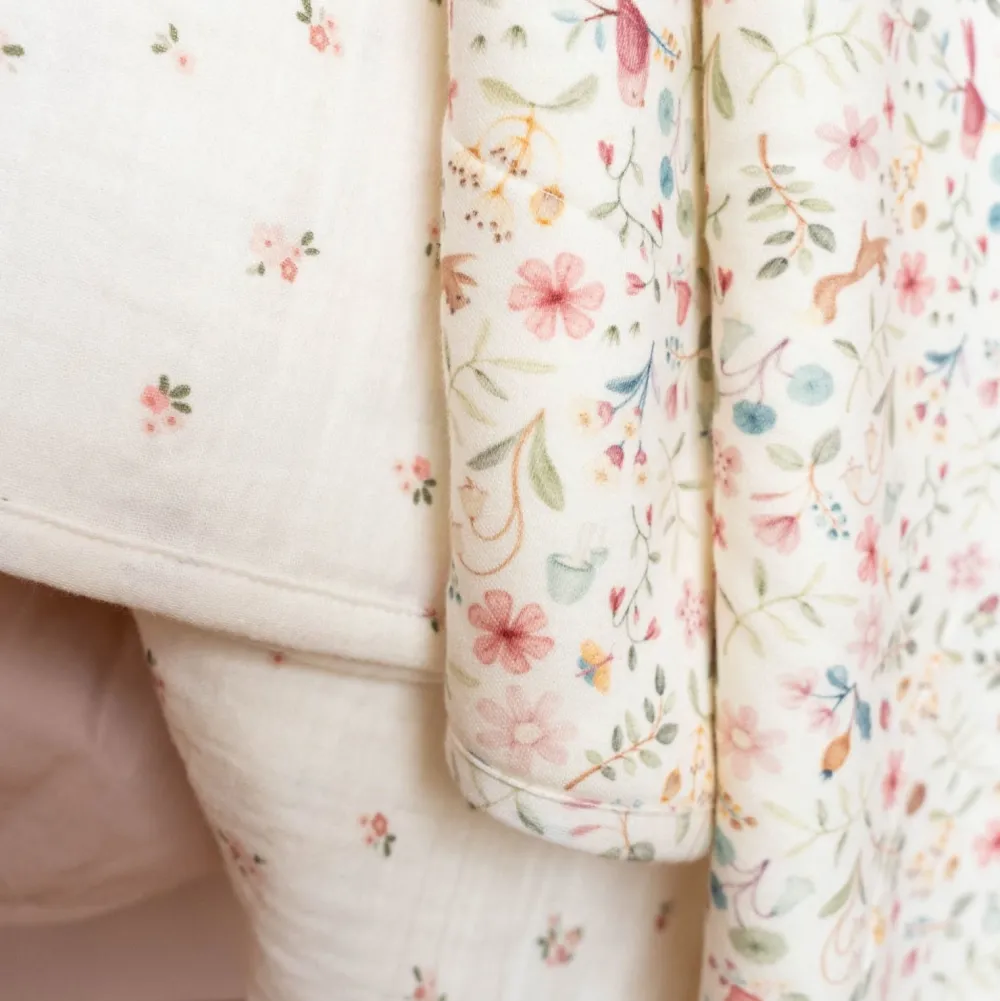 Little Dutch Wiegdeken - Wit - Fairy Garden - Fairy Blossom