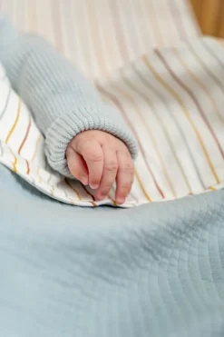 Little Dutch Wiegdeken Pure Soft Blue
