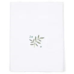 Little Dutch Wieglaken - Groen - Essentials - Blueberry Leaves