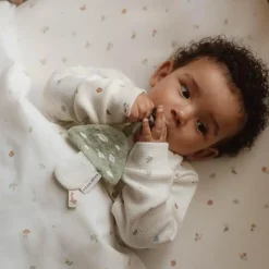 Little Dutch Wieglaken - Wit - Forest Friends - Forest Treasures