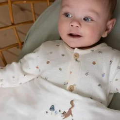 Little Dutch Wieglaken - Wit - Forest Friends