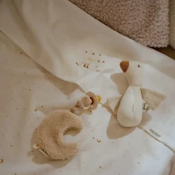 Little Dutch Wieglaken - Wit - Newborn Naturals - Little Goose