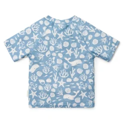 Little Dutch Zwemshirt korte mouw - Lichtblauw - Sea Life