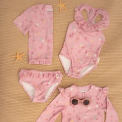 Little Dutch Zwemshirt korte mouw - Meerkleurig - Ocean Treasures