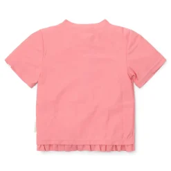 Little Dutch Zwemshirt korte mouw - Roze - Sunny Flowers
