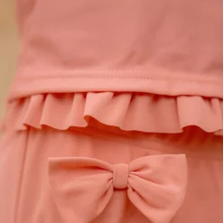 Little Dutch Zwemshirt korte mouw - Roze - Sunny Flowers