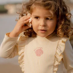 Little Dutch Zwemshirt lange mouw - Geel - Ocean Treasures