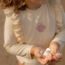 Little Dutch Zwemshirt lange mouw - Geel - Ocean Treasures