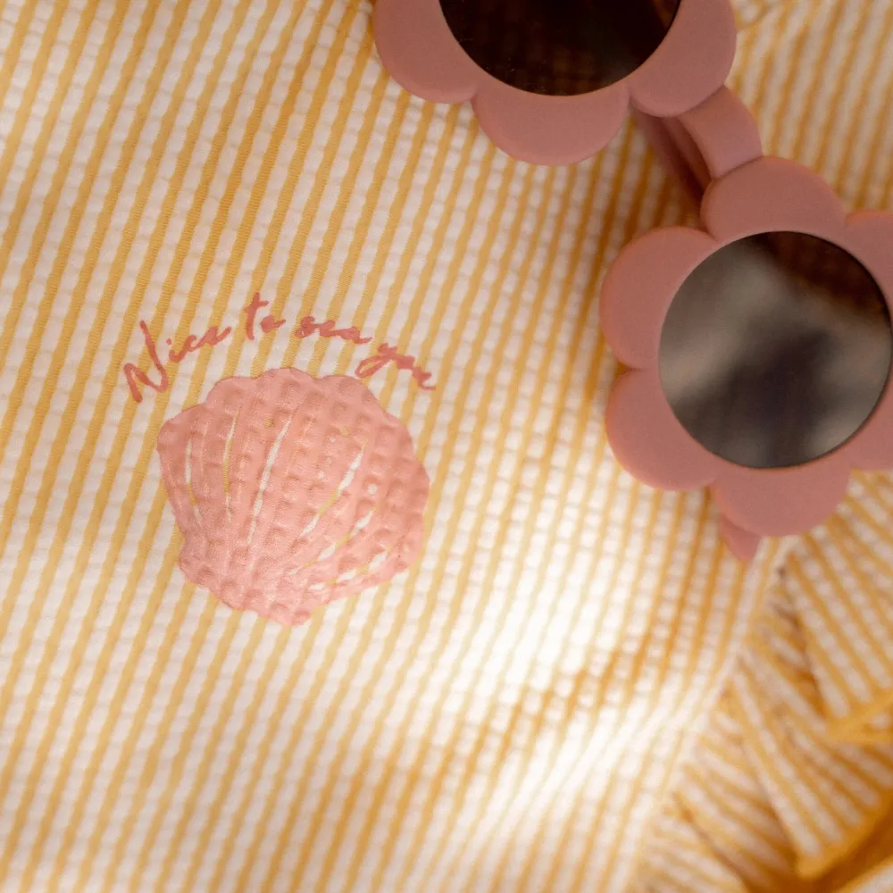 Little Dutch Zwemshirt lange mouw - Geel - Ocean Treasures