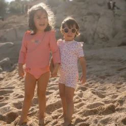 Little Dutch Zwemshirt lange mouw - Roze - Ocean Treasures