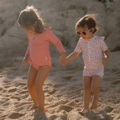 Little Dutch Zwemshirt lange mouw - Roze - Ocean Treasures